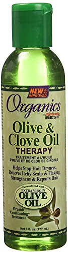 ORGANICS BY AFRICA'S BEST Traitement cheveux à l'huile d'olive et de clou de girofle 177 ml