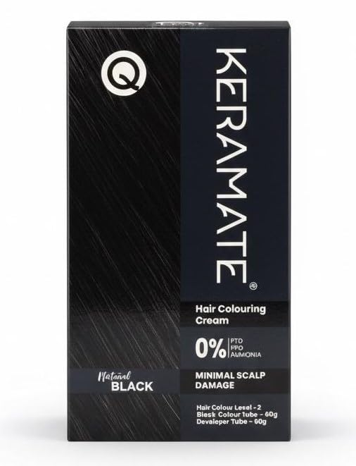 Image of Hair Colouring Cream Natural Black 120gm