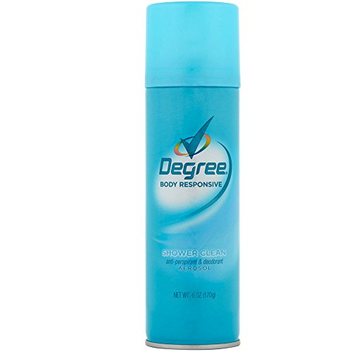 Degree Aero Shower Size 6z Degree Aerosol Shower Clean Deodorant For Women