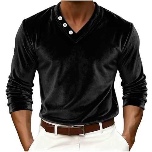 T-Shirt Homme Mélange de Coton Oversize Tissu Respirant Coupe Ample Vintage