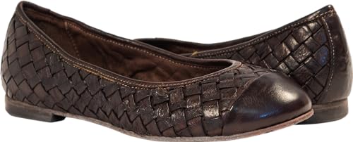 Kate Espresso Ballerina Flat - Handmade in Italy