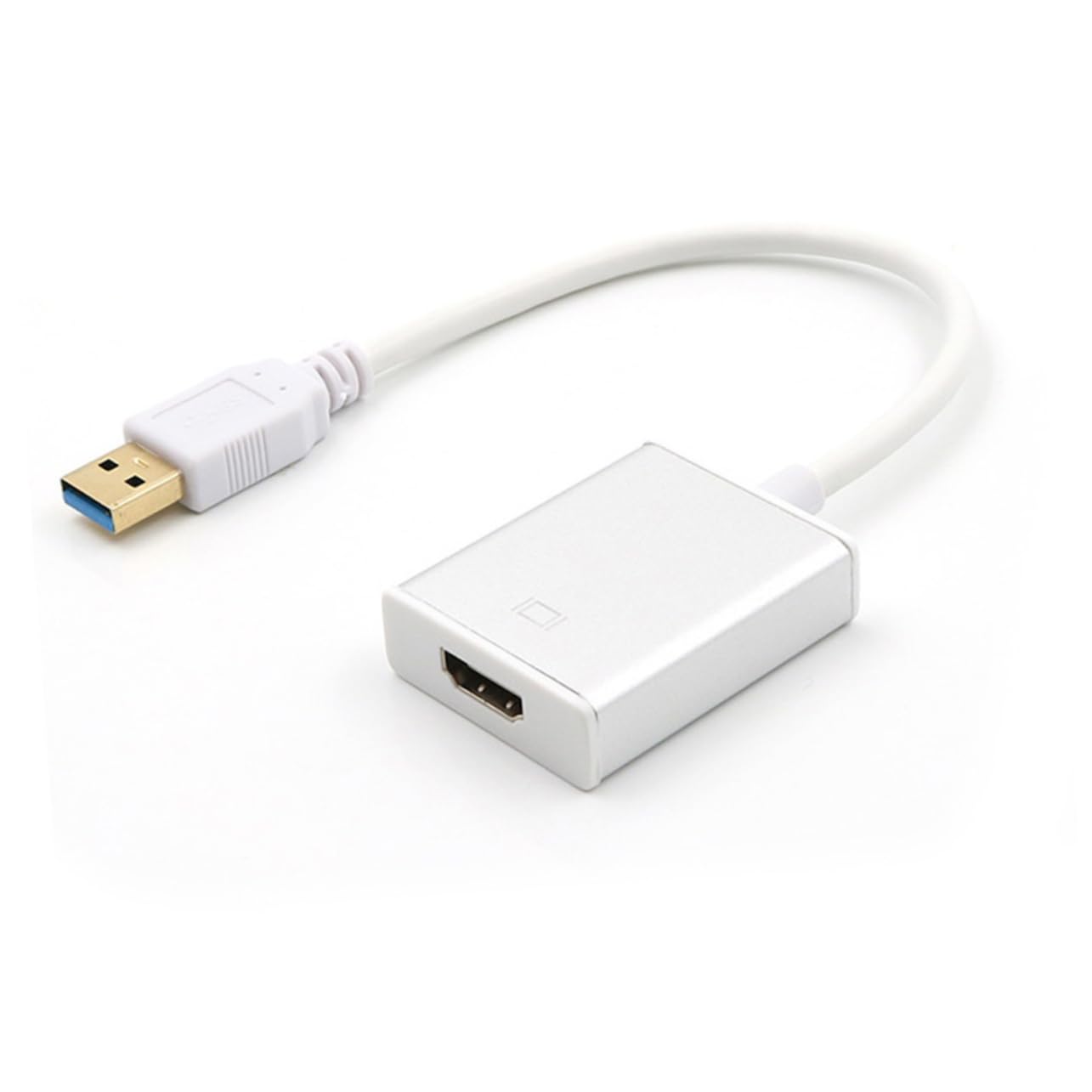 DOITOOL USB to Video Adapter Converter Display Monitor Connector for Pc Laptop Projector Resolution Easy and Play