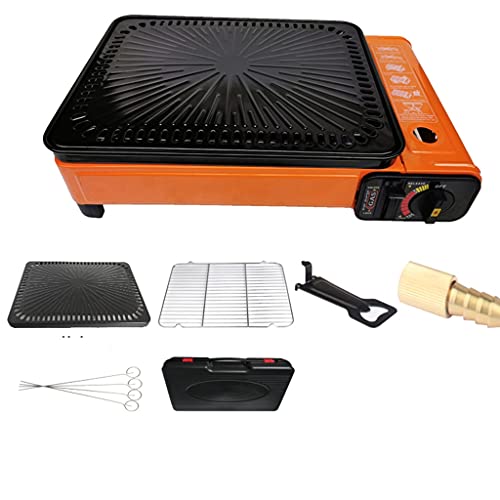 Comparativas de Asadores de metal comprados en linea. 33 LMJ Parrilla de la Barbacoa Pastilla de Metal Pintada extraíble, pequeña Parrilla, Parrilla sin Humo, Parrilla de Gas para el hogar Adecuado para reuniones Familiares Parilla...