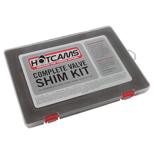 Hot Cams 9.48mm Complete Shim Kit HCSHIM02 for Arctic Cat DVX 400 ATV Honda TRX ATV Kawasaki KFX ATV Suzuki LT-R ATV Yamaha YFZ ATV Regular