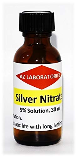Silver Nitrate Solution / 5% / 30 ml / 1 FL OZ/USA Finest Quality