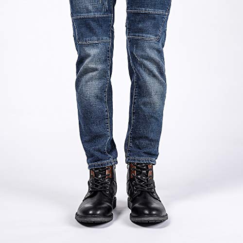 image for AMAPO Men's Oxfords Boots,Casual Mid-Top Dress Boot for Men,Ankle Moto