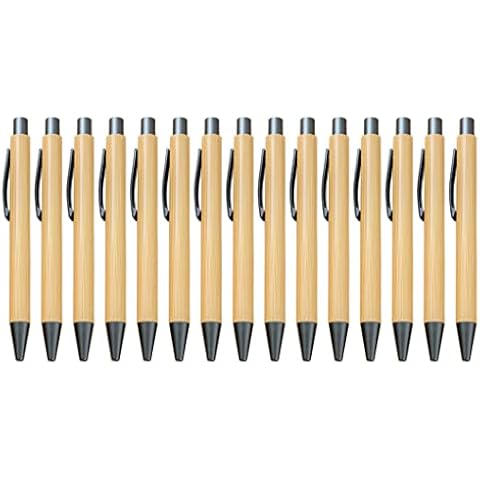Gullor Bamboo Retractable Ballpoint Pens Set Cover