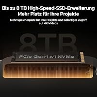UGREEN Maxidok Thunderbolt 5 Dockingstation f. Mac mini M4 – Ansicht 5