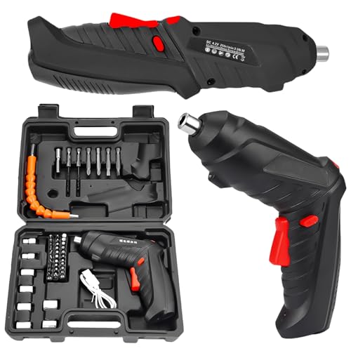 Mini visseuse sans fil 47 pièces : 4,2 V, petite