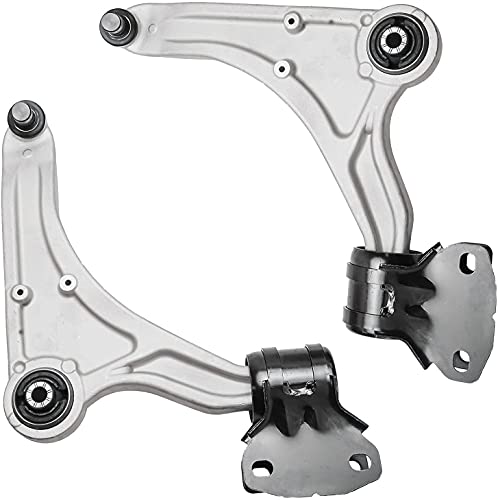 Image of Detroit Axle - Front 8pc Control Arms Kit for Ford 2013-2020 Fusion Lincoln MKZ, 2 Lower Control Arms 4 Outer & Inner Tie Rods 2 Sway Bar Links 2014 2015 2016 2017 2018 2019 Replacement