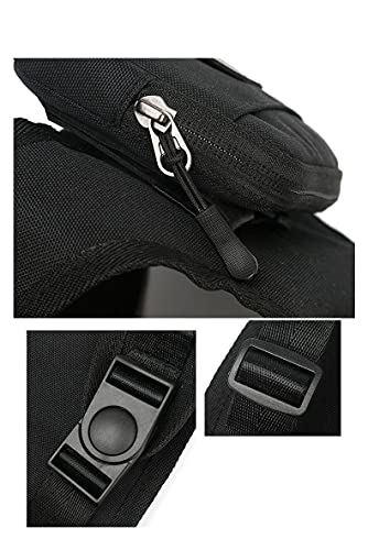 NC Hunde-Satteltaschen, strapazierfähige Hundegeschirr-Rucksack mit reflektierendem Band, für Reisen, Camping, Wandern, mittelgroße und große Hunde (M, Camouflage)