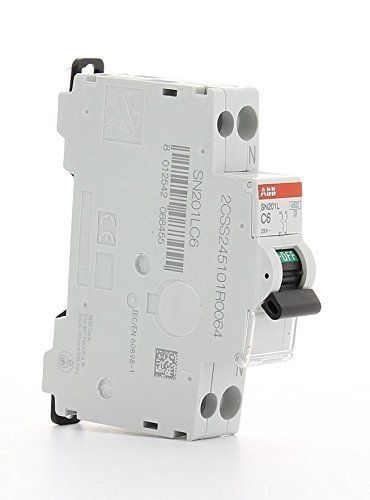 abb spa - abbs523295 s201 c 0,5 interruttore automatico 6ka 1