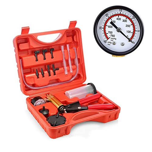 XiTuanYuan Pompe à Vide Manuelle Kit Automobile, Testeur de Purgeur Outillage Liquide de Frein pour Voiture