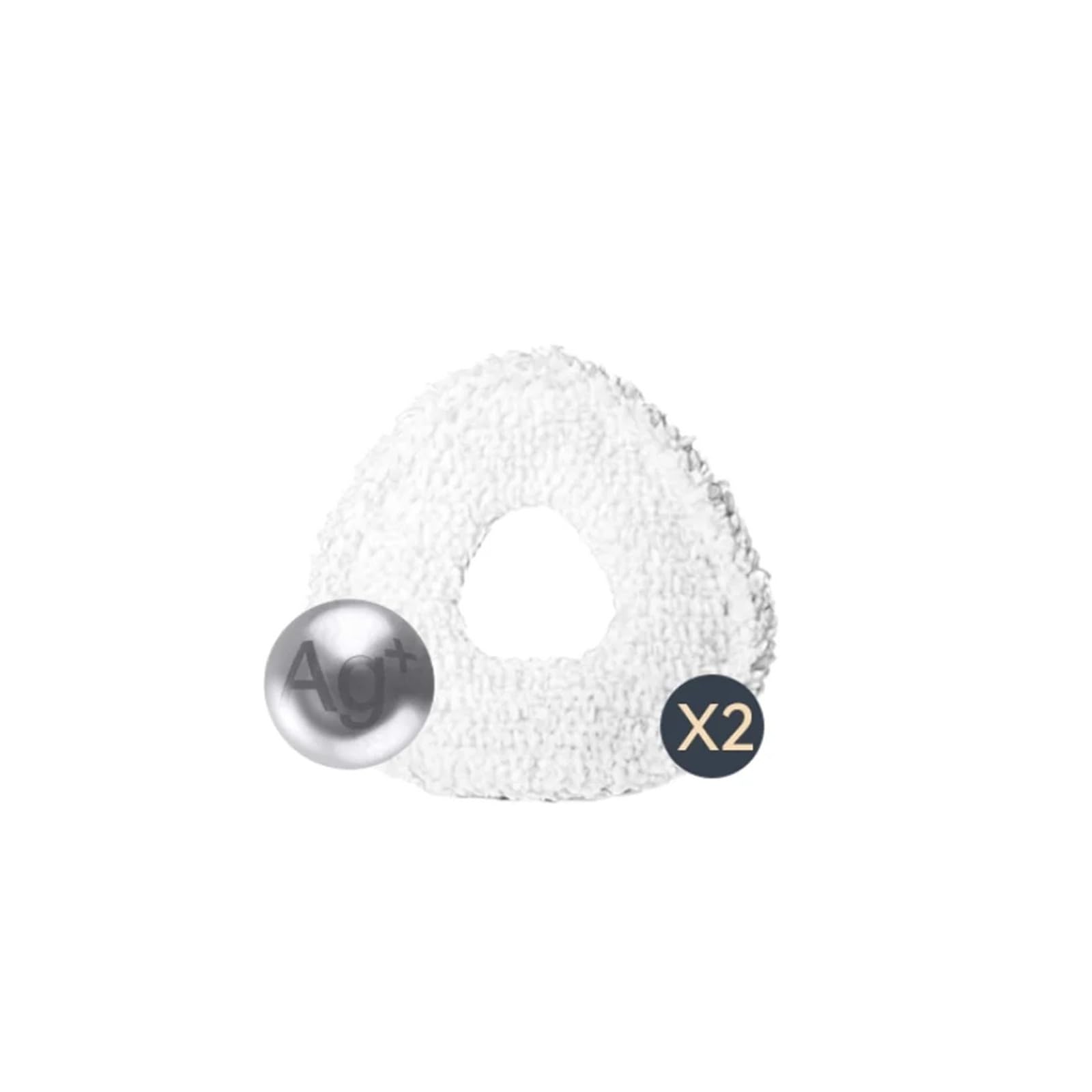 XRHBDXLA Robot Vacuum Mop Pad,Compatible For Narwal， Freo Z Ultra/Freo X Pro/Freo/Freo Z10/Freo Z10 X10 Pro(1 BOX (2PCS))
