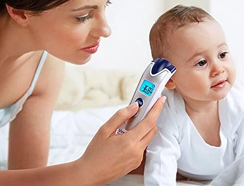 VEROVAL Termómetro infrarrojo sin contacto Veroval baby : mide la temperatura en la frente sin contacto, color blanco - imagen 5
