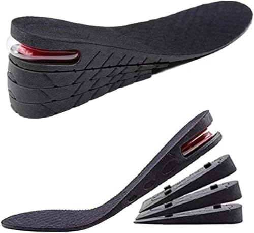 Height Increase Insoles 4-Layer Air up Shoe Lifts Elevator Shoes Insole 2.95inches(7.5 cm) Heels...