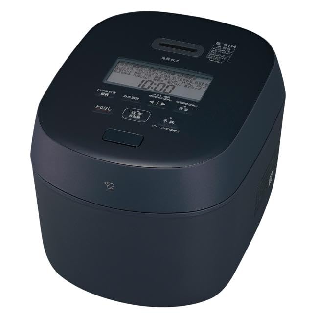 展示品　象印マホービン 炊飯器 1升 スレートブラック NW-YR18-BZ 象印マホービン 炊飯器 極め炊き IH炊飯ジャー 1升 ブラック NW-VD18