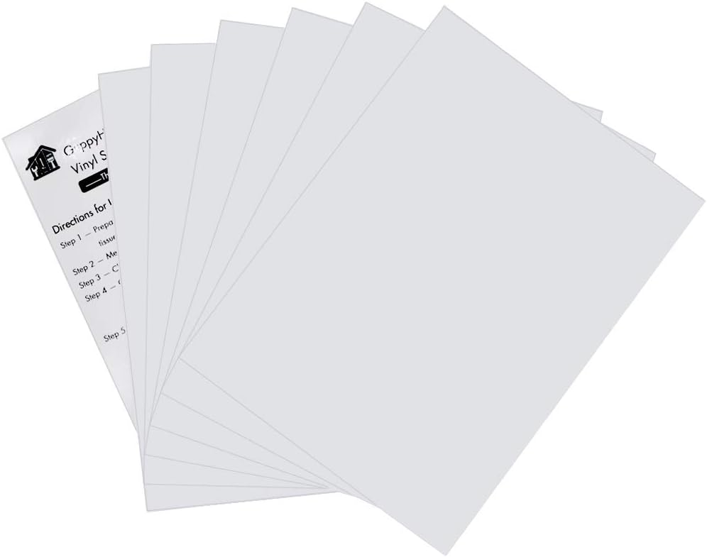 Vinyl Siding Repair Kit, Cover Any Cracks, Holes, or Blemishes on Vinyl Siding (6 Patches)