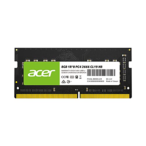 AcerノートPC用メモリ PC4-21300(DDR4-2666) 8GB DDR4 DRAM SODIMM SD100-8GB-2666-1R8...