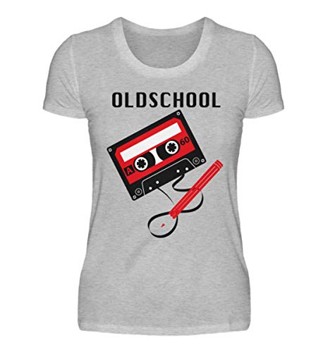 T-shirt pour femme Oldschool Tape le style vintage idéal en ville