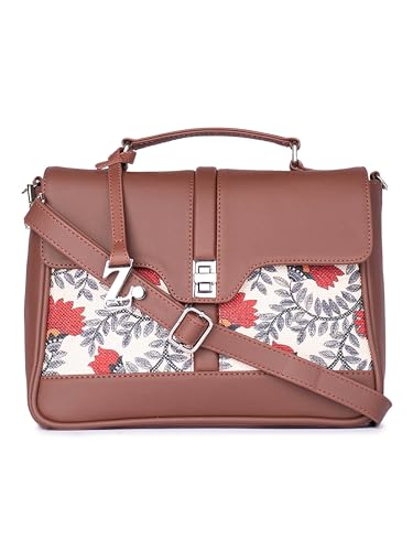 Image of ZOUK | Women's Vegan Leather | Stylish Handbag with Adjustable Strap, Top Handle |