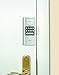 Xodus Innovations HS4317B Battery Powered Wireless Security Door Alarm with Key Pad and Chime or Alarm Mode, White