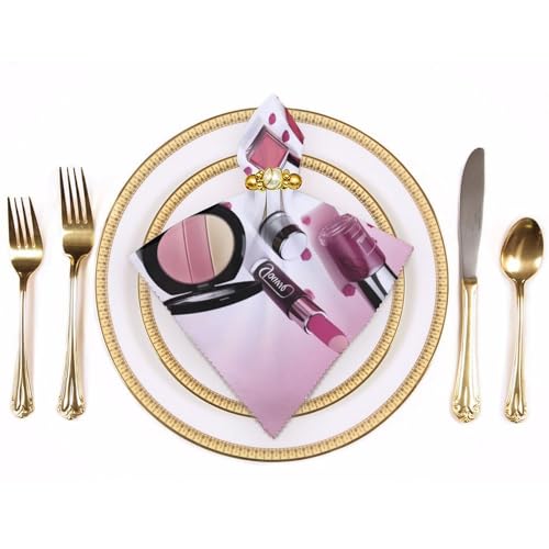 Servilletas de Tela Modern Woman Cosmetic 4 Piezas miniatura 3