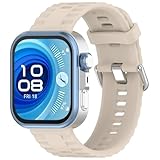 Armband Kompatibel mit Huawei Watch Fit 4 Pro/Watch Fit 4 Armbänder Sport Wasserdichtes Ersatzarmband Silikon Wechselarmband Uhrarmband Damen Herren