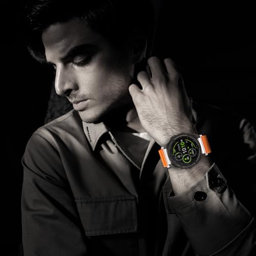Correa de nylon 22mm para reloj Garmin con cierre magnético miniatura 7