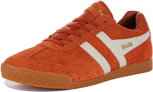 Image of Gola Equipe Suede - Sneakers for Men - Contrasting Wingflash - Heel Return - Durable Cupsole - Low Silhouette