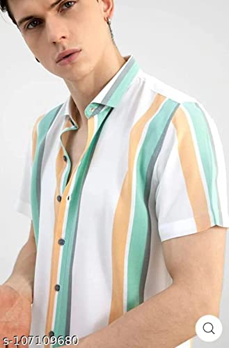 Image of Funky Printed Shirt for Men Half Sleeves