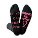 Boolavard Si vous pouvez lire cette nouveauté Drôle de dire peignoir en coton peigné robe équipage bière café chocolat chaussettes de vin, taille 39-45 pour hommes femmes (Vin-Noir/Rose)