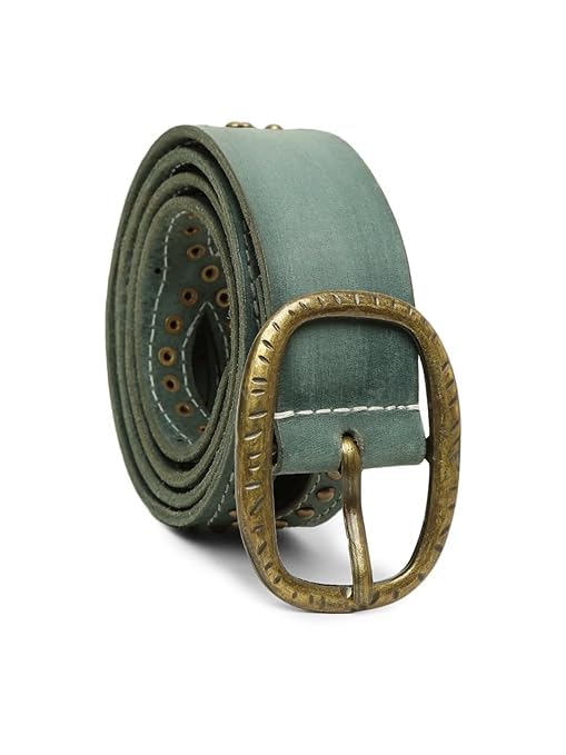 Women's Genuine Pure Leather Black Belts with Metal Brass Buckle - Classic Elegance for Every Outfit-image-26