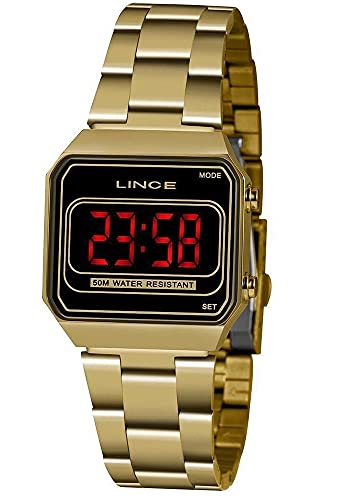 Relógio Lince Feminino Classico Dourado MDG4645L-PXKX