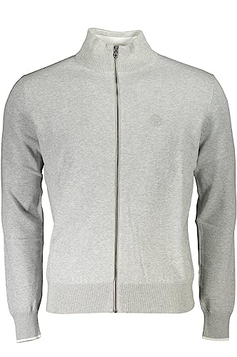 Pull homme coton gris North Sails | Vêtement casual chic