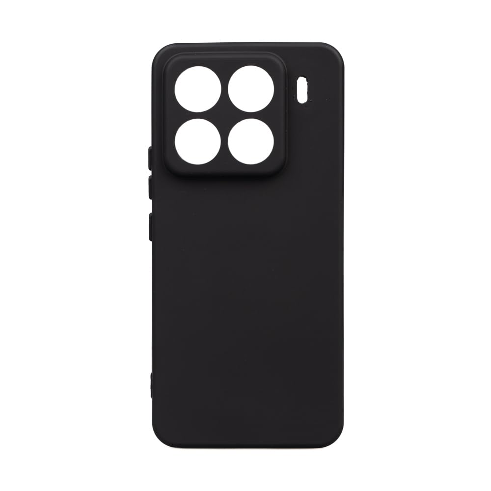 Zore Xiaomi ile uyumlu 15 Pro Kılıf Zore Biye Silikon Siyah