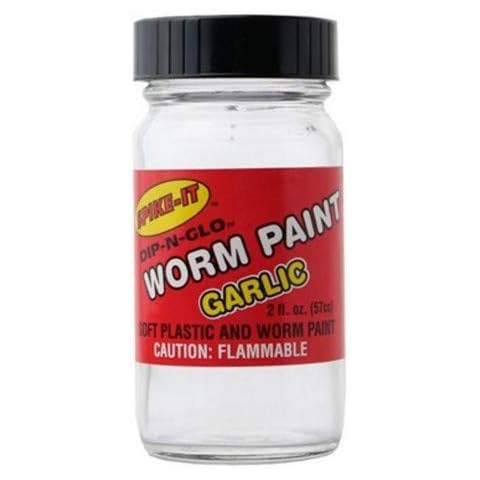 SPIKE-IT DWP2GRL-8761 Worm Paint Garlic 2 oz Fishing Attractant Cover