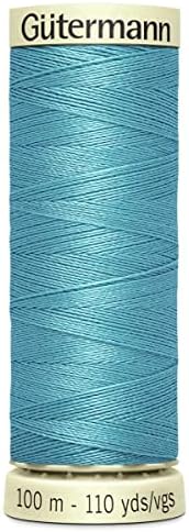 Gutermann Sew All Polyester Thread, Jeans Gold 0968, 100 m, 5.5 x 1.8 x 1.8 cm