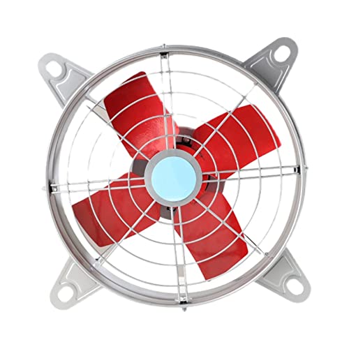 GTHTUHFD Extractor De Aire De Pared De 12 Pulgadas, Potente Extractor Industrial con Red Protectora, Ventilador De Ventilación De Alta Velocidad De 4 Aspas para Cobertizos, Á