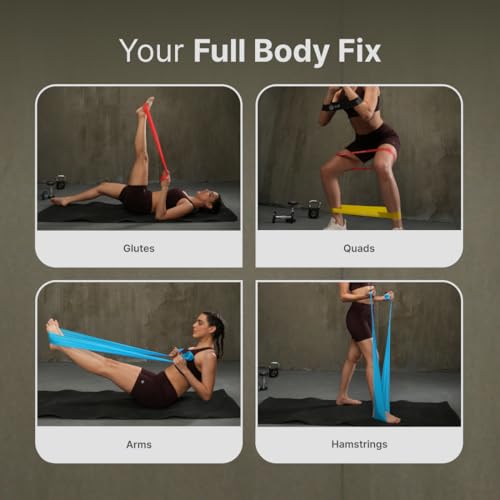 Image of CULT Resistance Band for Workout & Home Exercise for Men & Women | Theraband & Pilates Loop | Premium Gym Equipment Elastic Band