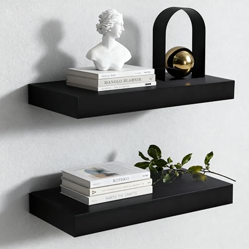 Floating Shelves for Wall,Over The Toilet Storage Cabinet-Set of ...