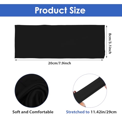 Headbands for Kids, 6PCs Cooling Sports Headband Kid Sweat Band for Football Soccer Baseball Karate Running, Elastic Sweatbands for Girls Boys2