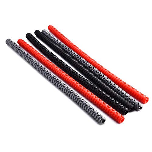 Harddo Hard 2 stuks silicone oven rack Shields kachelbescherming tegen brandwonden en littekens, siliconen isolatiehoes silicone isolatiestrips