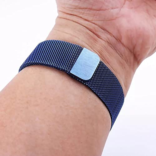 Image of STRPY 22mm Replacement Milanese Magnetic Clasp Chain Strap Band For Amazfit GTR 2 /GTR 2e Smart Watch, Metal Straps