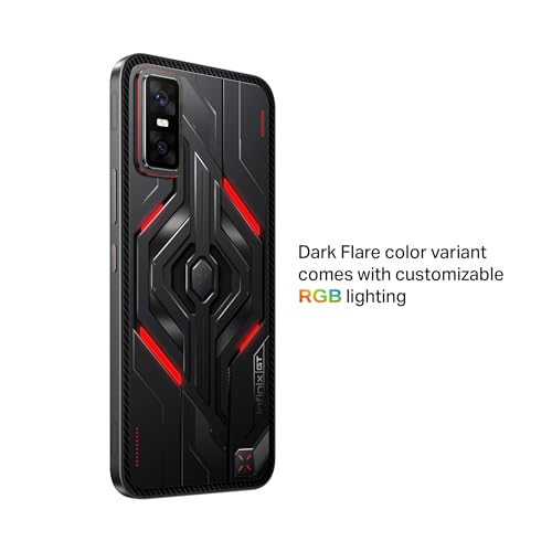 Image of Infinix GT 30 Pro 5G+ (Dark Flare, 8GB RAM, 256GB Storage) | MediaTek D8350 Ultimate | 120FPS BGMI Gaming | Gaming Triggers | 1.5 Million+ AnTuTu | Infinix AI