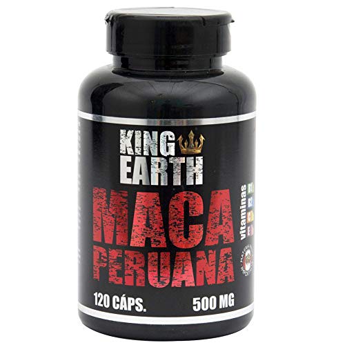 Maca Peruana 500mg 120 Cápsulas - King Earth