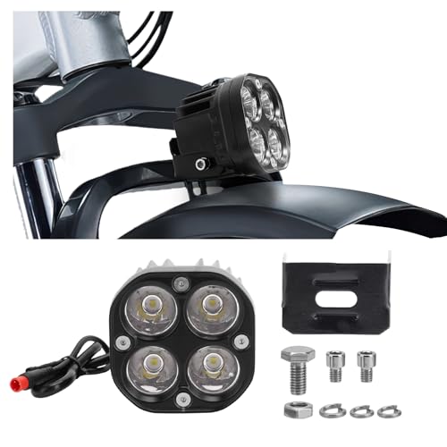 JERBOR Headlight Replacement Kit for Rad Power Bikes, RadMini, RadRover,
