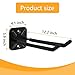 BELLO YON 4PCS Garage Hooks Heavy Duty, Garage Hanger Storage Tool Organizer Rack, Wall Mount Utility Hooks to Hang Chairs, Ladders, Tires, Shovels, Strollers and More