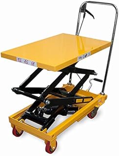JORESTECH Hydraulic Scissor Lift Table Push Truck Cart 330 Lbs (150 Kg)