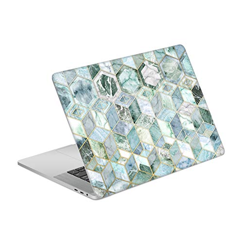 Autocollant MacBook Pro 15.4 Micklyn Le Feuvre Nid d'abeille, l'art du jade au quotidien